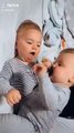 Cute Babies playing  And Fighting With Each Other