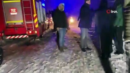 200 metre uçuruma yuvarlanan 2 genç donmak üzereyken böyle kurtarıldılar