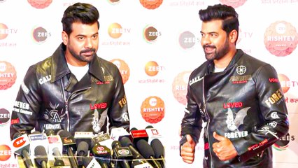 Shabir Ahluwalia Looked Dapper On Red Carpet Of ZEE Rishtey Awards 2021