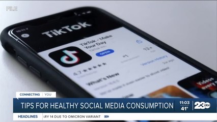 Tips or healthy social media consumption