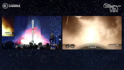 Türksat 5B uydusu uzaya fırlatıldı