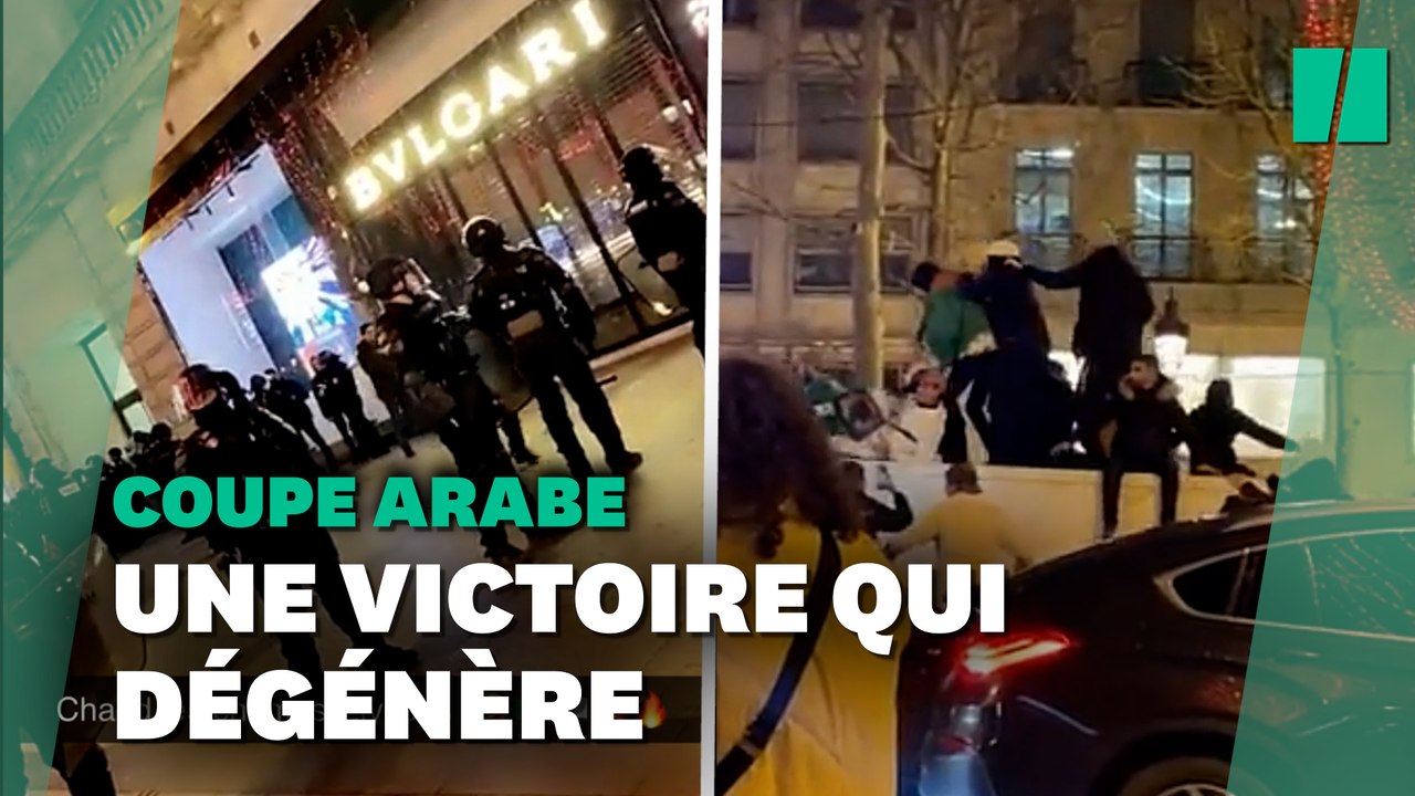Après la victoire de l'Algérie en Coupe arabe, tensions à Paris