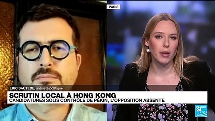 Hong Kong : scrutin sous contrôle de Pékin