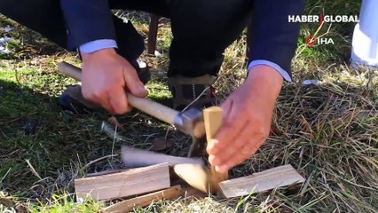 Gümüşhaneli Ömer Faruk Soydaş günde yaklaşık 100 bardak çay içiyor