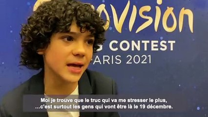 Eurovision Junior 2021 : les confidences d'Enzo, représentant français avec "Tic Tac" juste avant le show