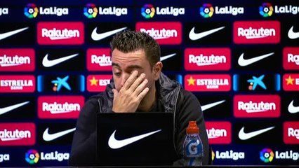 Xavi: "Hay que volver al modelo de juego, que habíamos perdido, y me sorprende muchísimo"