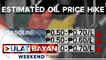 Oil price hike, ipatutupad ng mga kumpanya ng langis sa papasok na Linggo