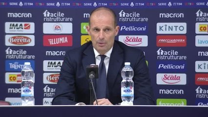 18e j. - Allegri : "Très content de Kean"