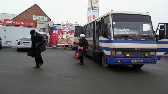 Обстрелы в зоне конфликта на востоке Украины