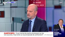 Jean-Michel Blanquer sur l'hypothèse d'un pass sanitaire pour les enseignants: 