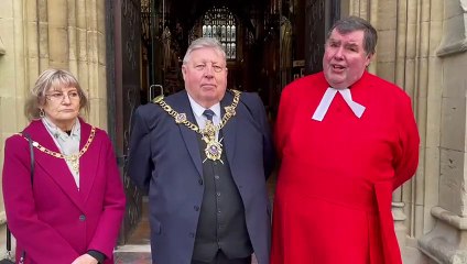 The Comfort and Joy 2021 handover event at St Mary's Church, Fratton