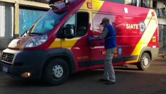 Adolescente sofre queda e Siate é mobilizado para prestar atendimento no XIV de Novembro