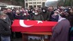 Amasya'da görev şehidi AFAD personeli için hüzünlü tören