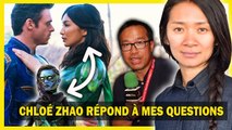 ETERNALS : Les Mauvaises Critiques, le Recast de Gemma Chan, CHLOÉ ZHAO répond à mes questions
