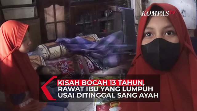Kisah Aisyah, Bocah 13 Tahun Rawat Ibunya yang Lumpuh dan Dua Adik usai Ditinggal sang Ayah