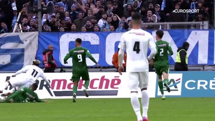 Une exclusion et un penalty transformé par Milik : l'OM peut souffler