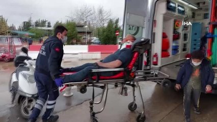 Son dakika haberi... Kaza yapan aracındaki hasara bakarken başka bir aracın çarpması sonucu hastanelik oldu