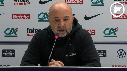 La réaction de Jorge Sampaoli