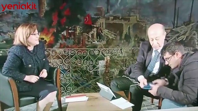 Habertürk'te skandal! Muharrem Sarıkaya çalışana tokat attı belediye başkanı donup kaldı