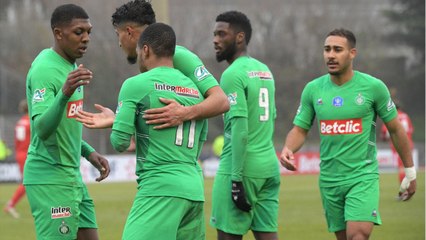 Coupe de France : l'ASSE se qualifie pour les 16e de finale en s'imposant à Lyon