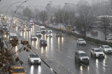 Ankara beyaza büründü