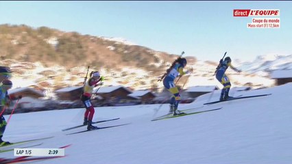 Biathlon -  : Le replay de la mass start femmes de la 4e étape de Coupe du monde au Grand-Bornand