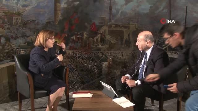 Gazeteci Muharrem Sarıkaya'dan İHA muhabirine tokatlı saldırı
