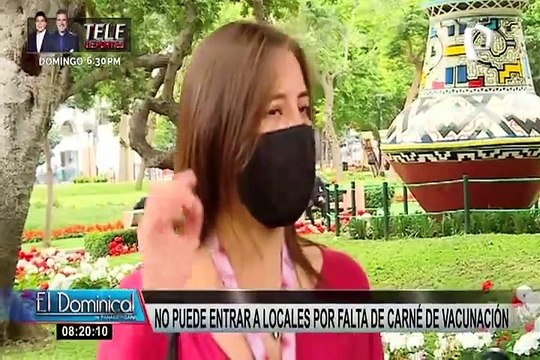 Mujer no puede presentar carnet de vacunación tras sufrir una alergia con su primera dosis