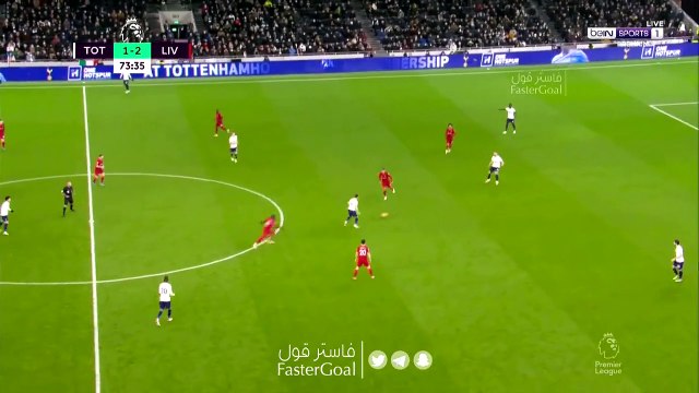 هدف توتنهام الثانى ضد ليفربول