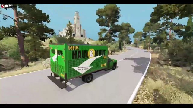 Cars VS Security Strip / Car Crashes - BeamNG Drive