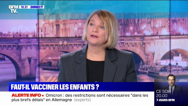 Pr Karine Lacombe: la vaccination des enfants est une mesure absolument essentielle