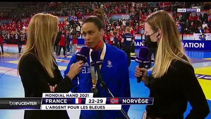 Allison Pineau : "C'est difficile de savourer cette médaille d'argent pour l'instant..."