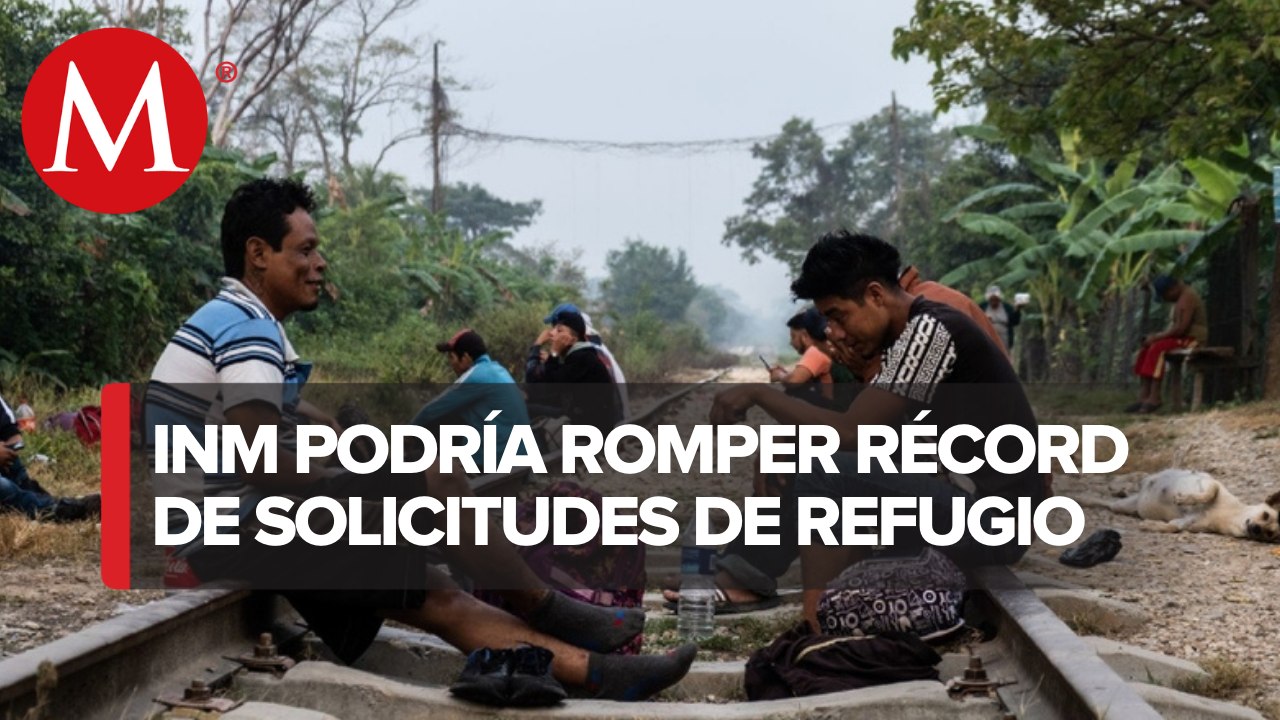 INM espera que se rebase el número de solicitudes de refugiados hasta los 120 mil