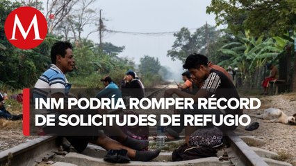 INM espera que se rebase el número de solicitudes de refugiados hasta los 120 mil