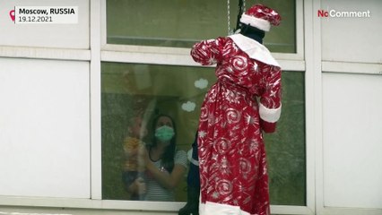 Karácsonyi hangulatot varázsoltak egy orosz gyerekkórházba