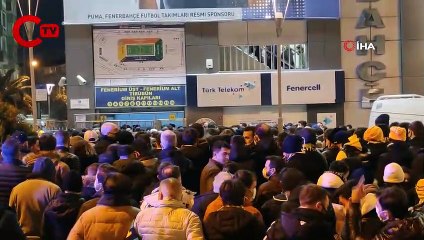 Beşiktaş maçı öncesi Kadıköy'de izdiham