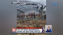 City of Naga Boardwalk, sinira ng Bagyong Odette | 24 Oras Weekend