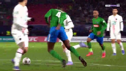 K. Mbappe (penalty) goal - Feignies 0 - 1 PSG - 19.12.2021