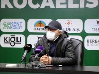 Kocaelispor-Eyüpspor maçının ardından