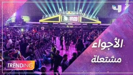 نجوم الغناء العربي يشعلون أجواء الساوند ستورم