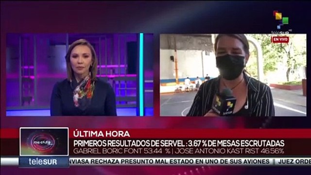 Avanza conteo de votos en Chile