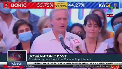 José Antonio Kast agradece a su equipo de campaña