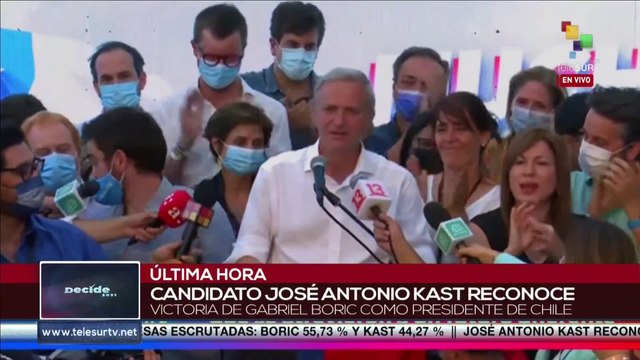 Quiero felicitar a Gabriel Boric por su victoria, muchos chilenos votaron por él