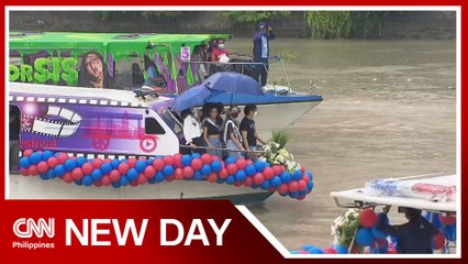 MMFF holds first-ever fluvial parade of stars