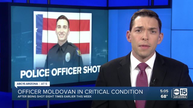 PHX officer still critical after Tuesday shooting at apartment complex