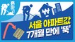 [디따 흙파고]서울 아파트값 7개월 만에 ‘뚝‘