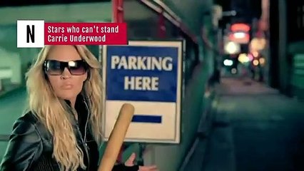 Stars Who Can't Stand Carrie Underwood