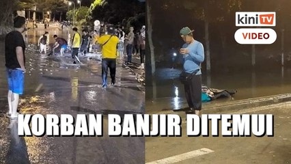 Korban pertama banjir di Selangor ditemukan lepas air surut