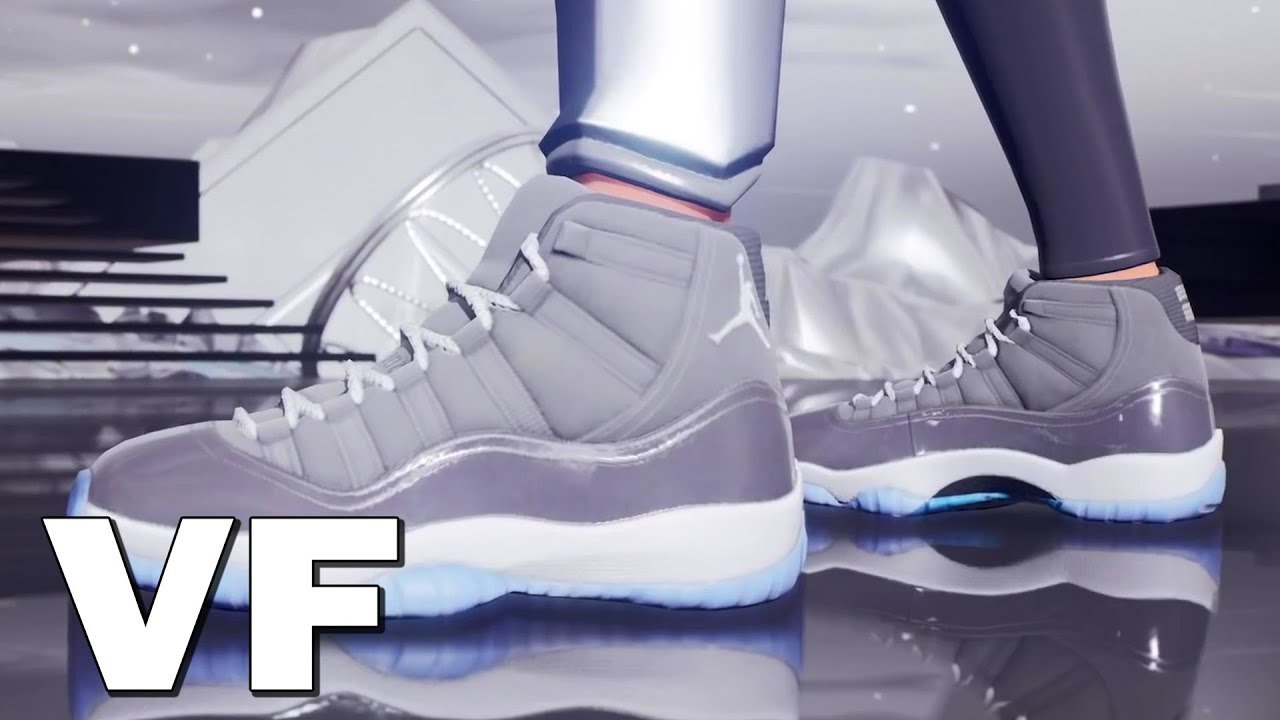 FORTNITE :  Les AIR JORDAN XI COOL GREY de retour dans le jeu !