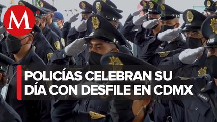 Así se vivió el desfile por el día de la policía